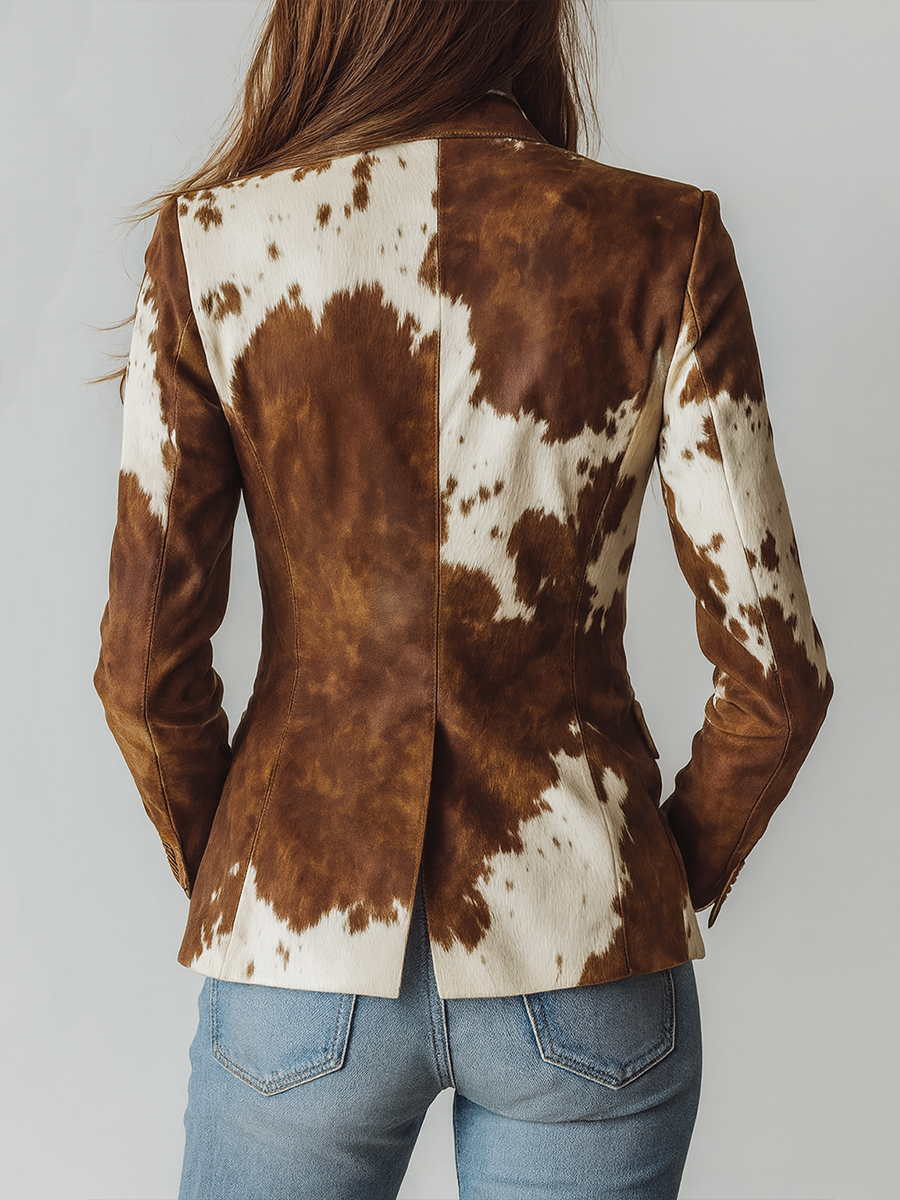 Zita | Blazer Animal Print