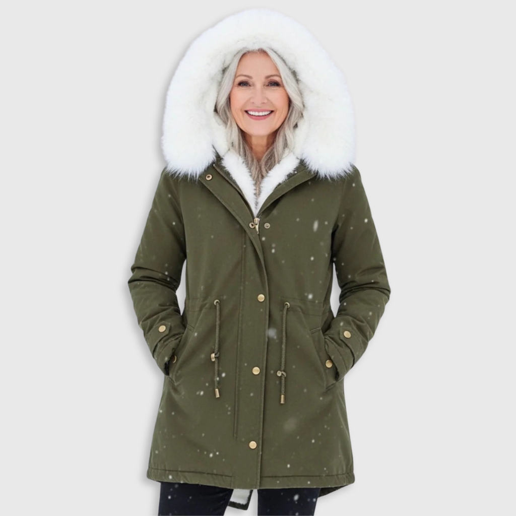 Rina | Parka con Gorro de Peluche