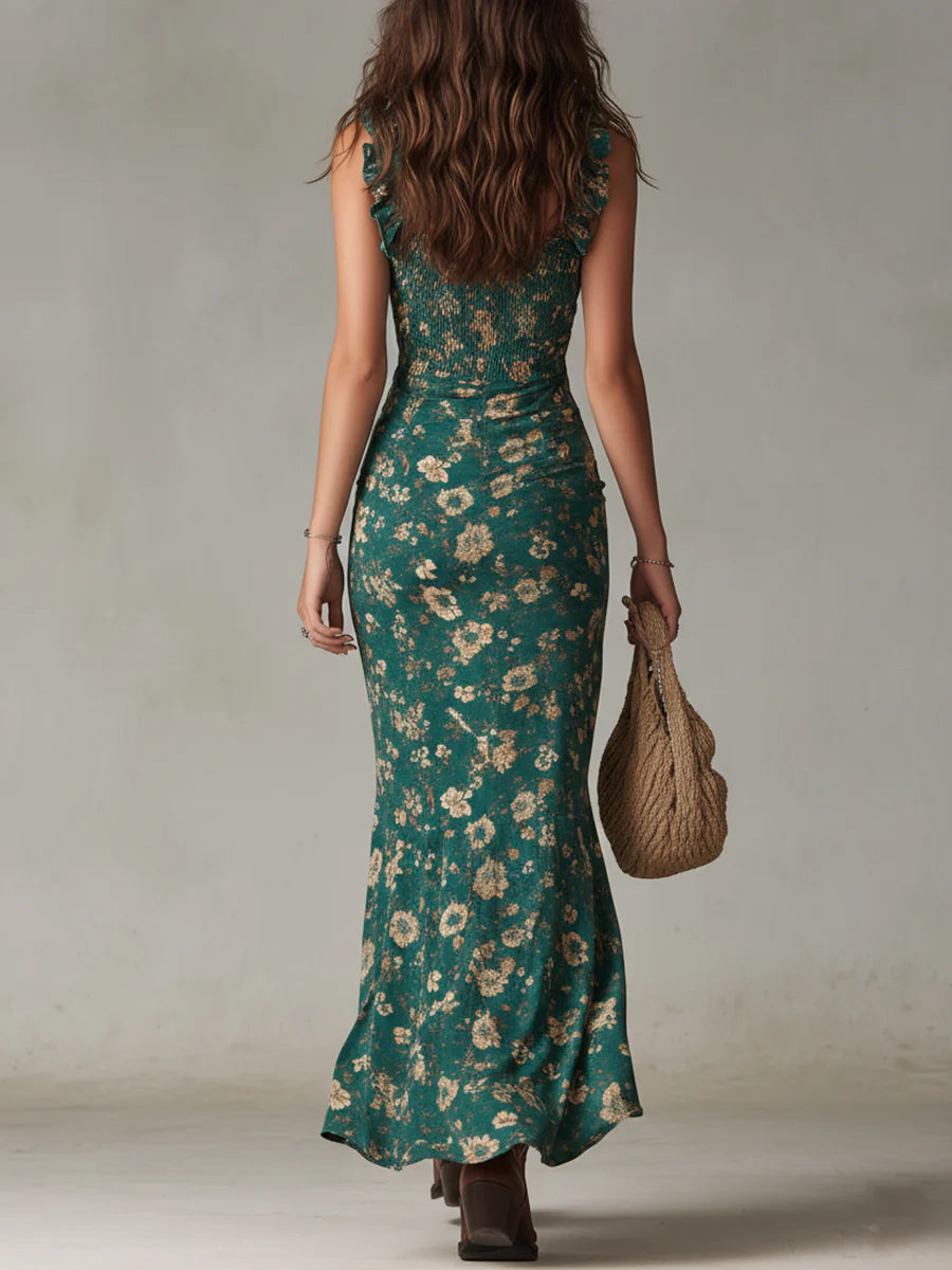 Aria | Vestido Maxi Verde