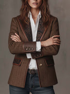 Ines | Blazer de Espiga