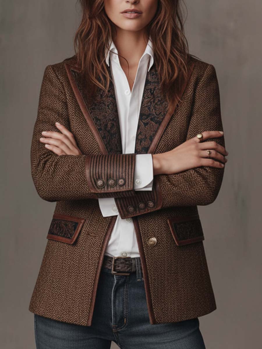 Ines | Blazer de Espiga