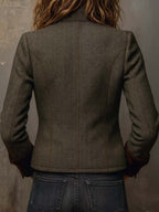 Pia | Blazer con Orilla en Contraste