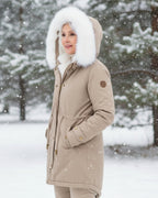 Rina | Parka con Gorro de Peluche