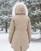 Rina | Parka con Gorro de Peluche