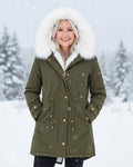 Rina | Parka con Gorro de Peluche