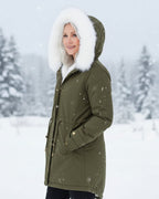 Rina | Parka con Gorro de Peluche