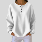Vincenzina | Sudadera Henley Casual