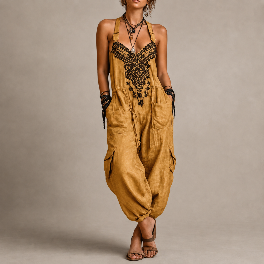 Astra | Jumpsuit Bohemio Bordado