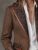 Ines | Blazer de Espiga