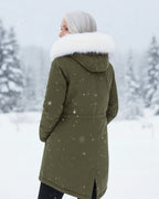Rina | Parka con Gorro de Peluche