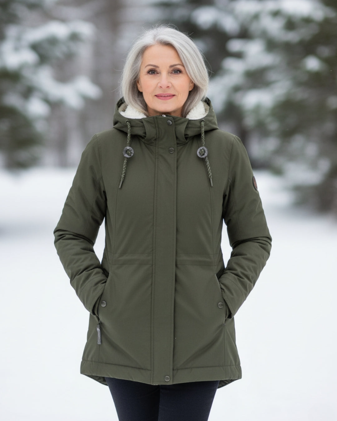 Elda | Parka con Sherpa