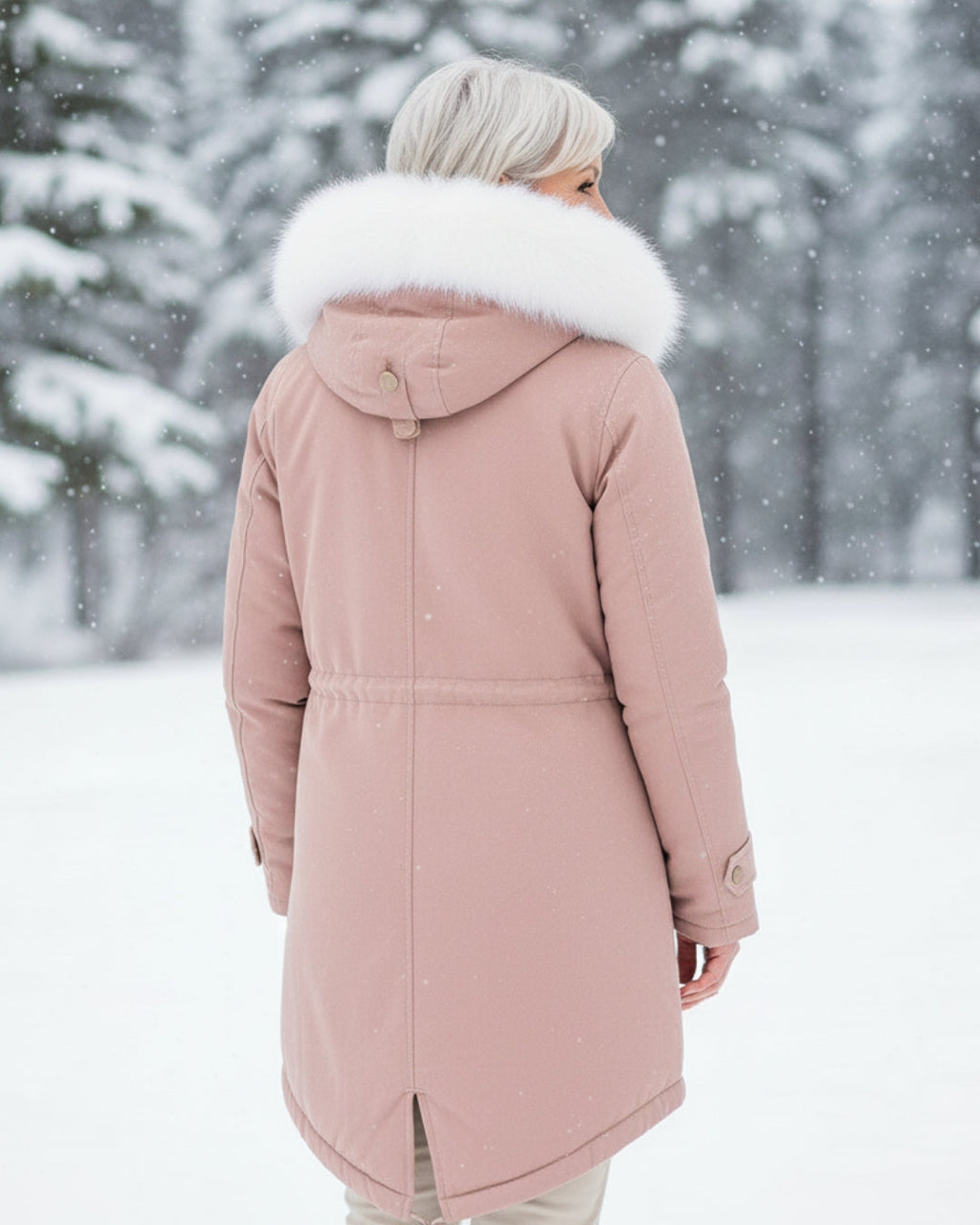 Rina | Parka con Gorro de Peluche