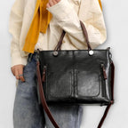 Eline | Bolsa de Hombro de Piel Genuina para Mujer