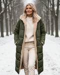 Ester | Abrigo de Invierno con Sherpa