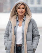 Ester | Abrigo de Invierno con Sherpa