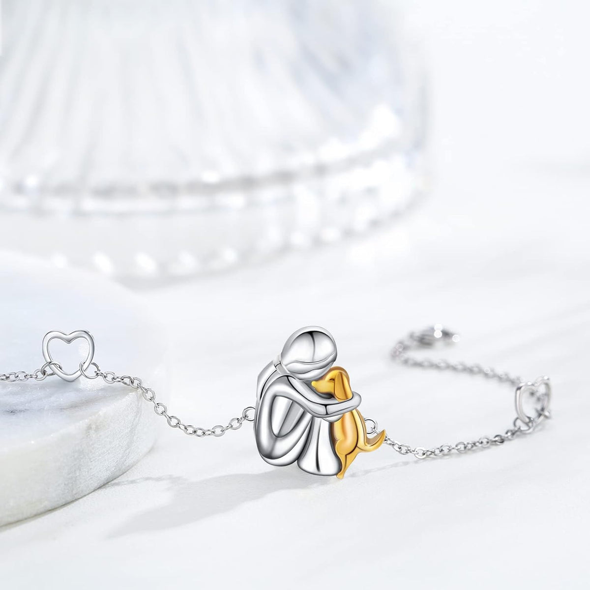 El Abrazo Eterno - Pulsera Ajustable