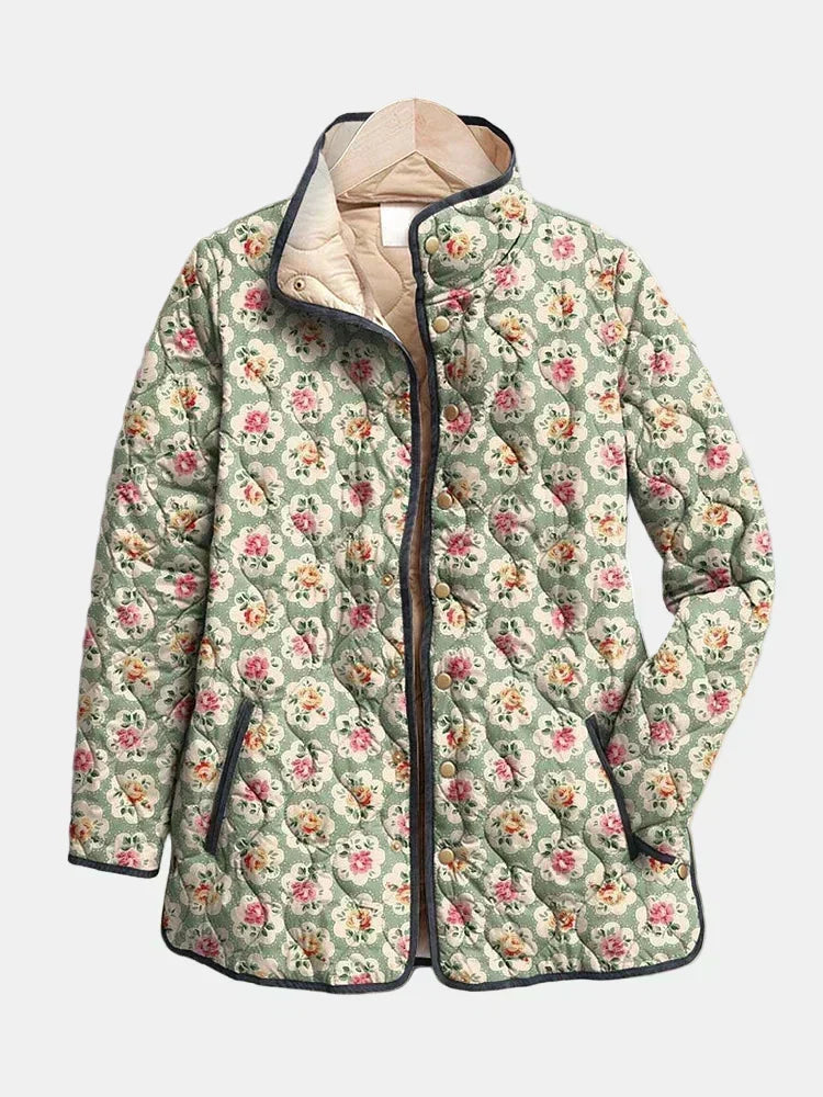 Amelia | Chamarra Acolchada Tapiz Floral