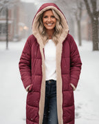 Ester | Abrigo de Invierno con Sherpa