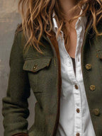 Pia | Blazer con Orilla en Contraste