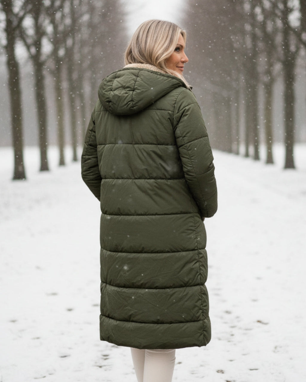 Ester | Abrigo de Invierno con Sherpa