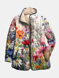 Marilena | Chamarra Acolchada Flores Silvestres