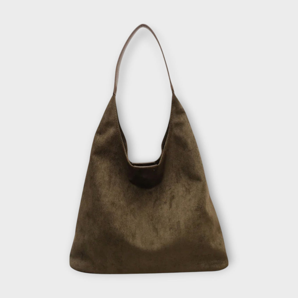 Alis | Bolsa Hobo de Gamuza Genuina para Mujer