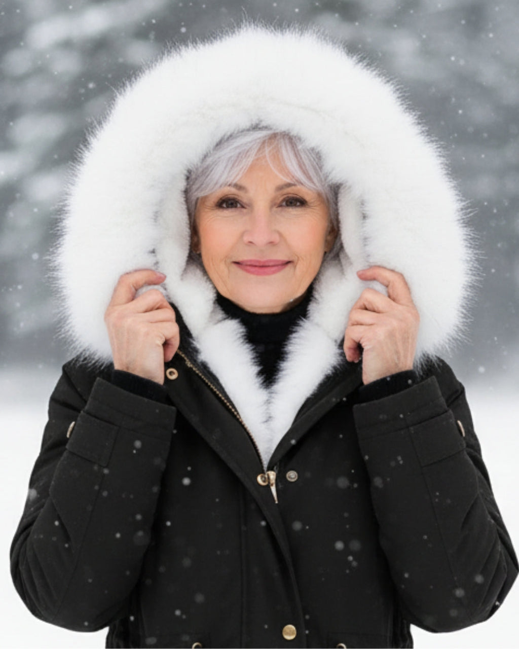 Rina | Parka con Gorro de Peluche