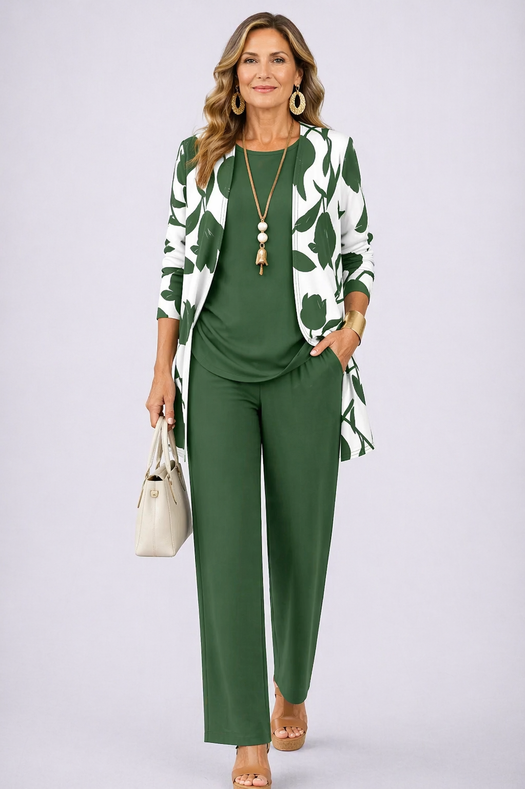 Brenda | Conjunto Elegante de 3 Piezas