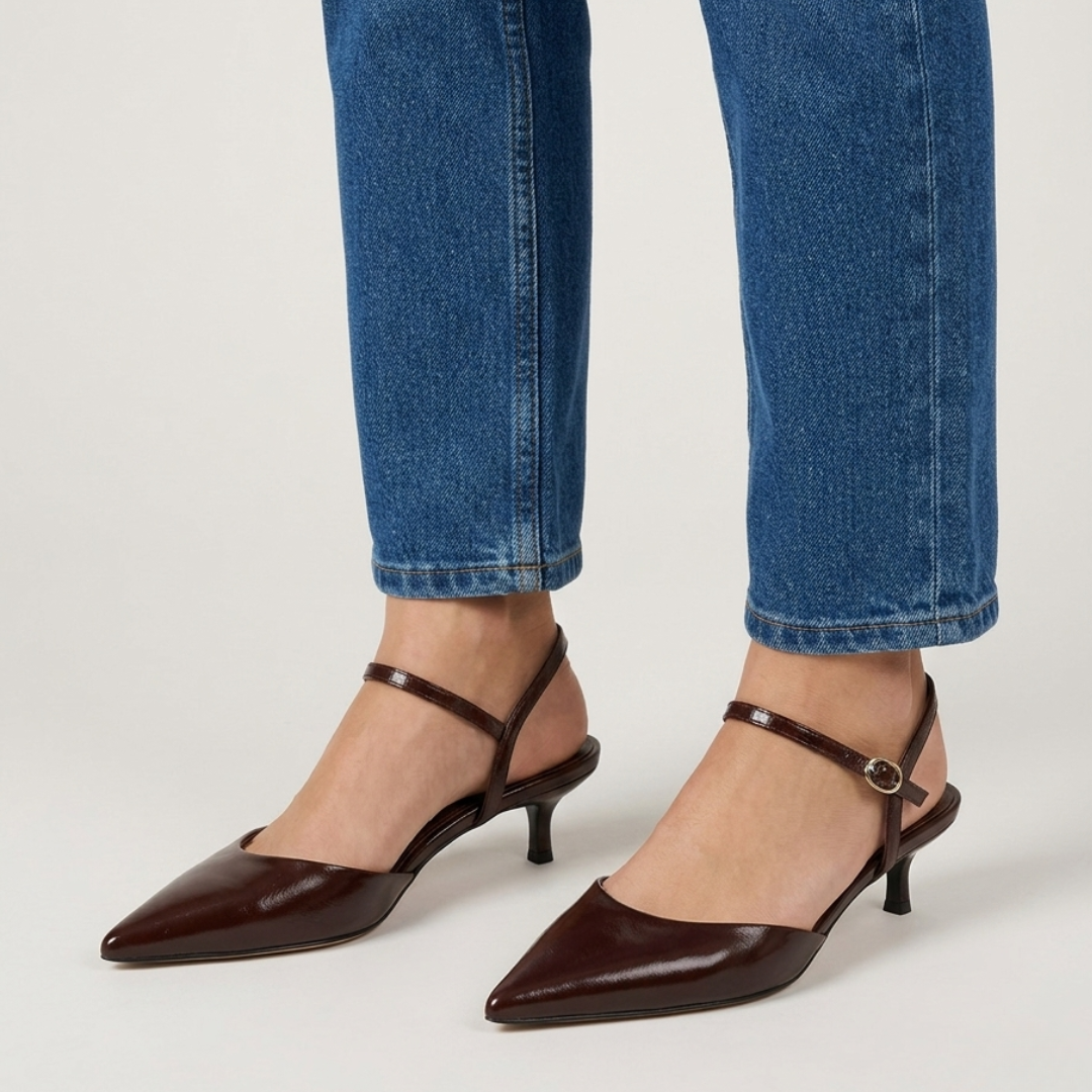 Clelia | Slingback de Punta Fina