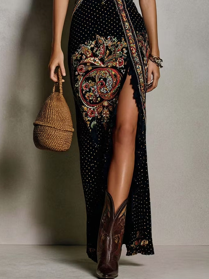 Serena | Vestido Bohemio con Abertura