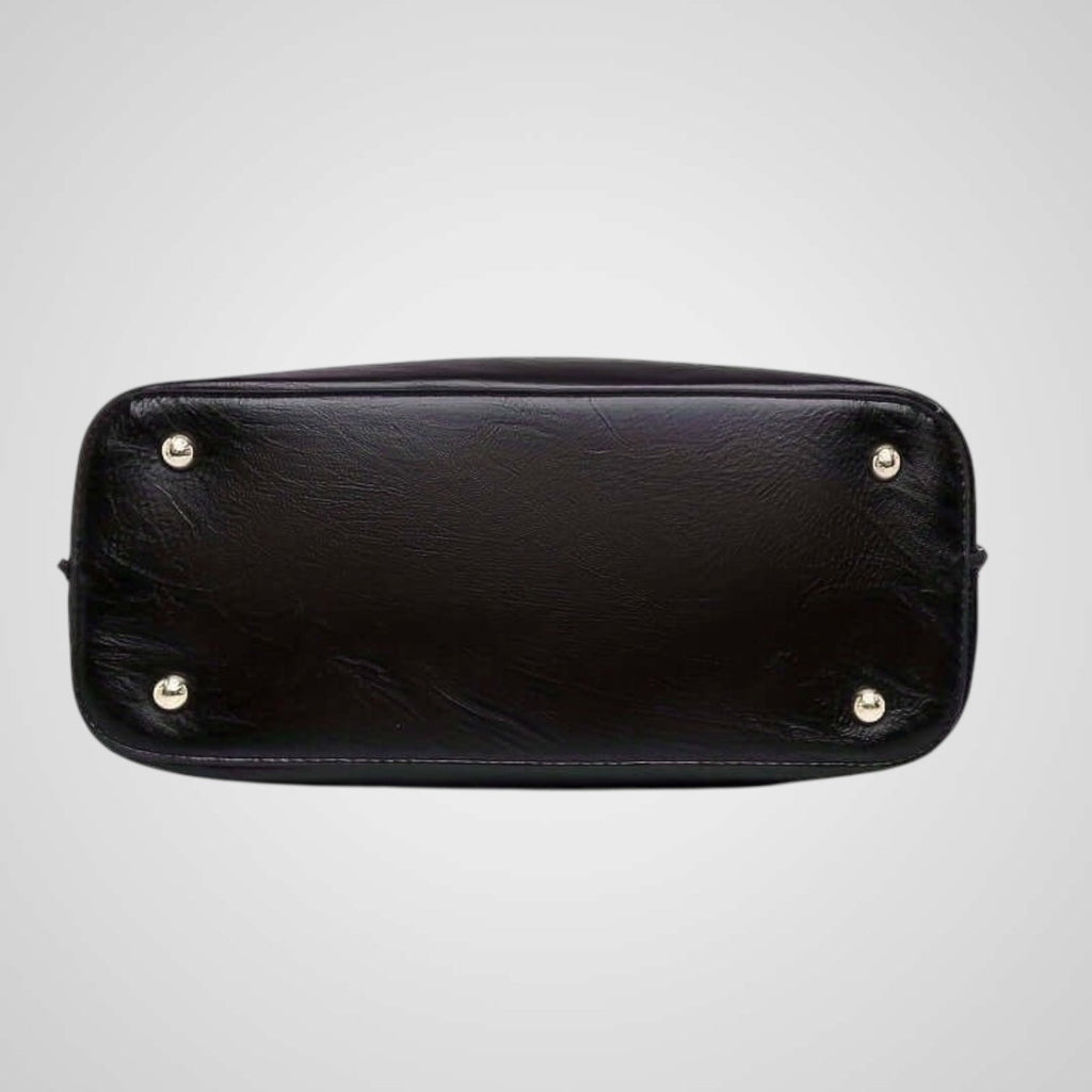 Ana | Bolsa Bicolor de Piel Genuina para Mujer