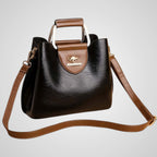 Ana | Bolsa Bicolor de Piel Genuina para Mujer