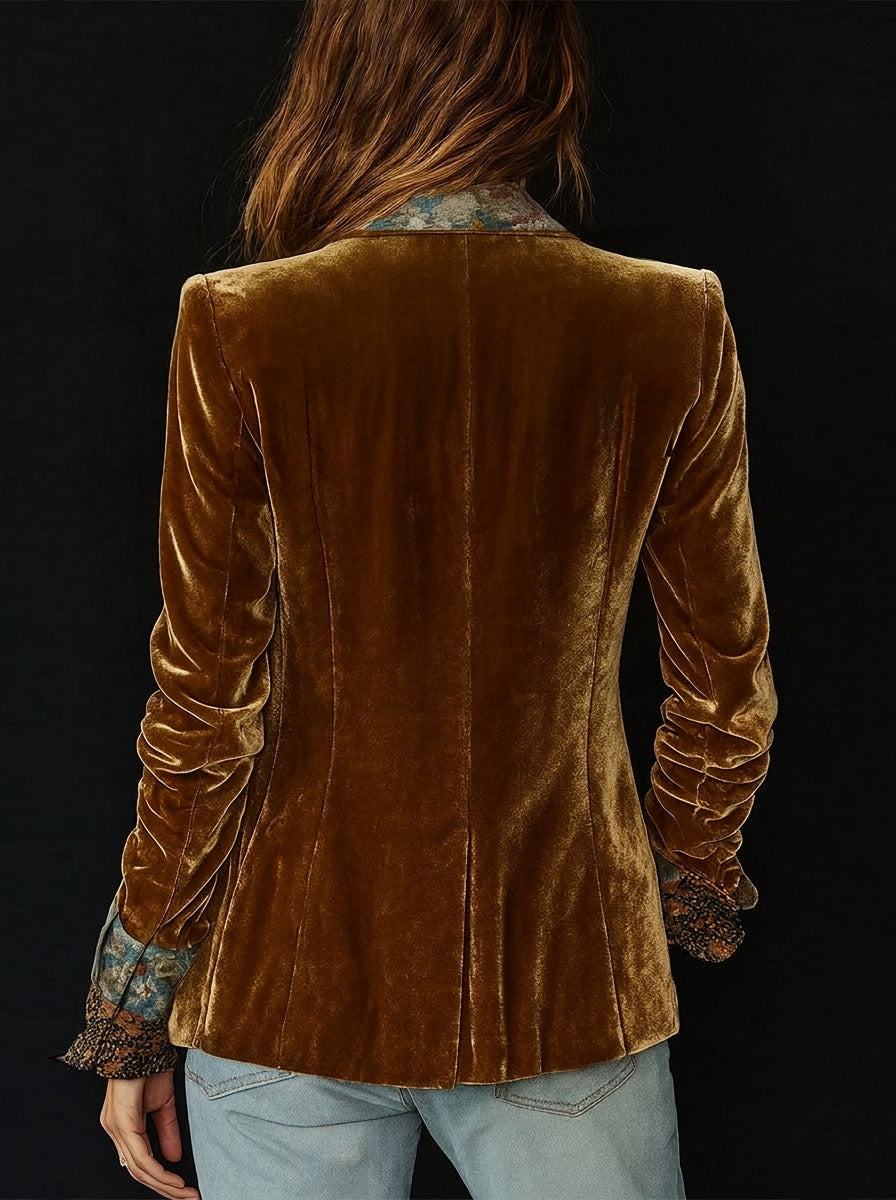 Romilda | Blazer Patchwork Floral