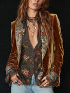 Romilda | Blazer Patchwork Floral