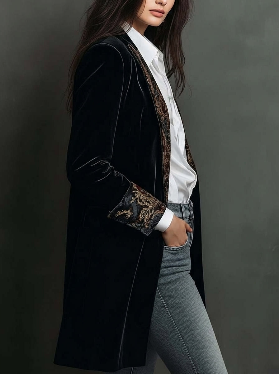 Dina | Blazer Estampado Barroco