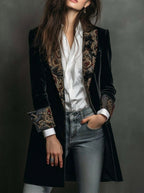 Dina | Blazer Estampado Barroco