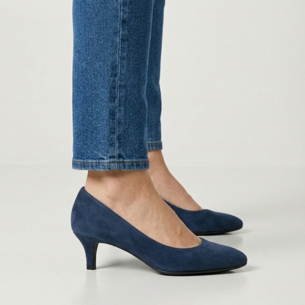 Mila | Zapatilla de Gamuza Suave