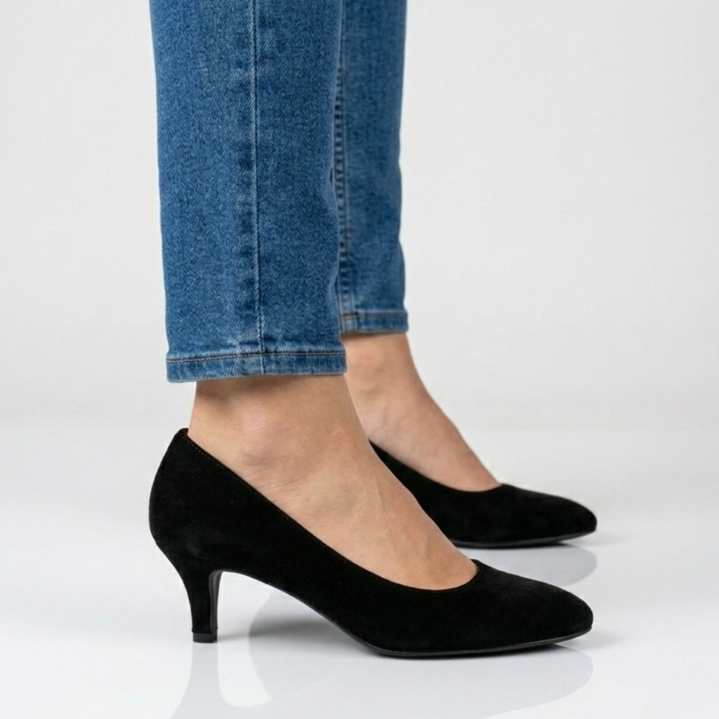 Mila | Zapatilla de Gamuza Suave