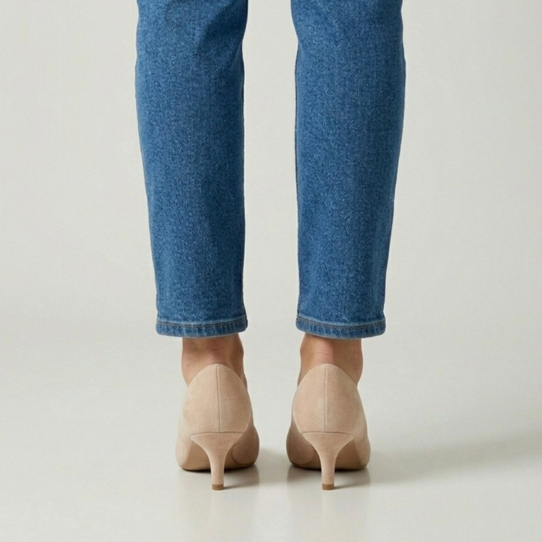 Mila | Zapatilla de Gamuza Suave