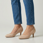 Mila | Zapatilla de Gamuza Suave