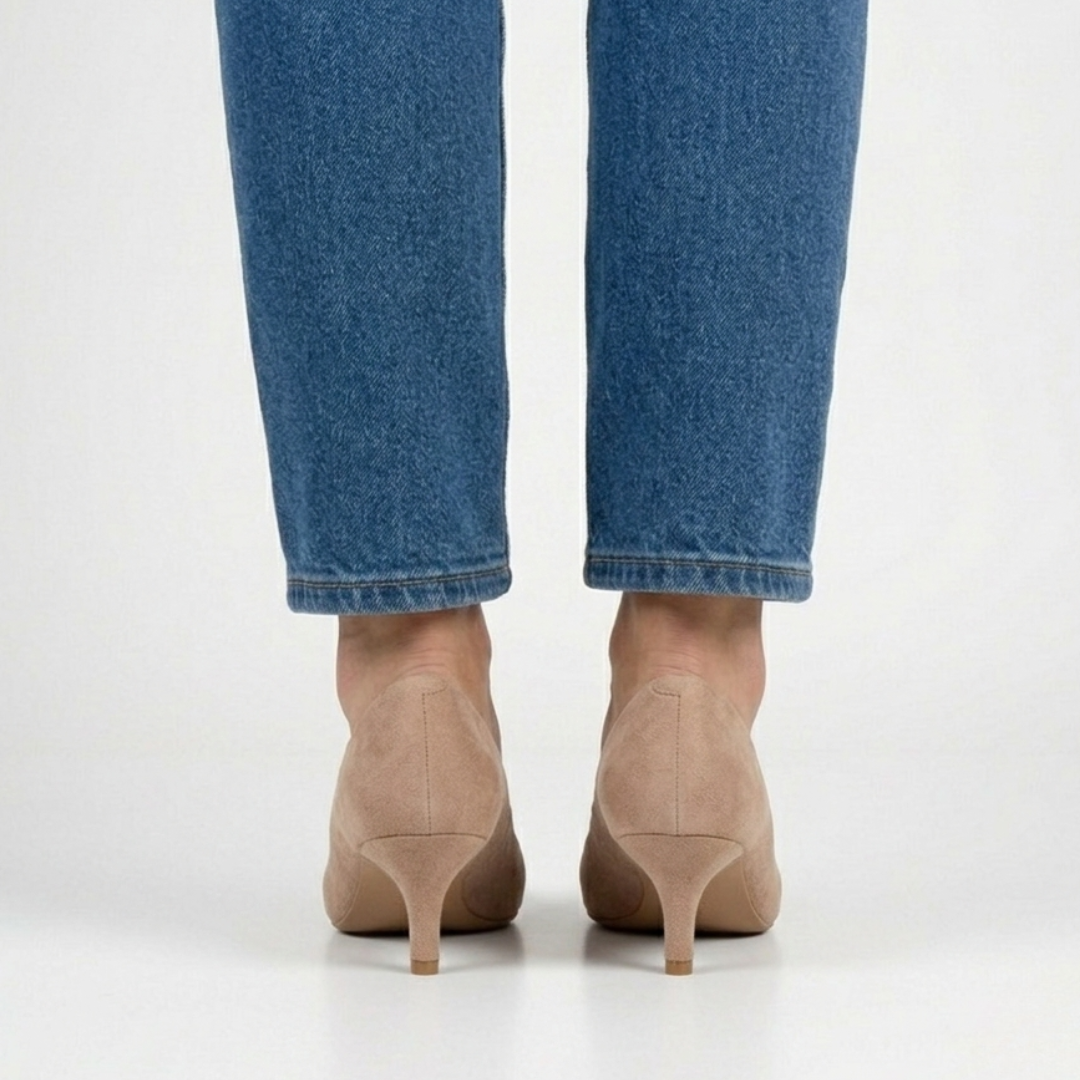 Mila | Zapatilla de Gamuza Suave