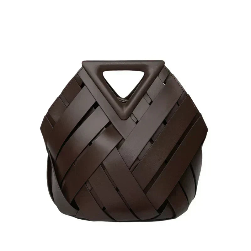 Julieta | Bolsa Estructurada para Mujer con Acabados Dorados