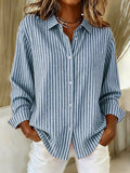 Ginevra | Camisa a Rayas con Botones