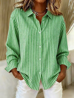 Ginevra | Camisa a Rayas con Botones