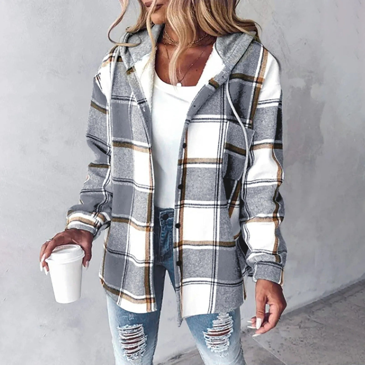 Ubalda | Sobrecamisa Forrada con Gorro
