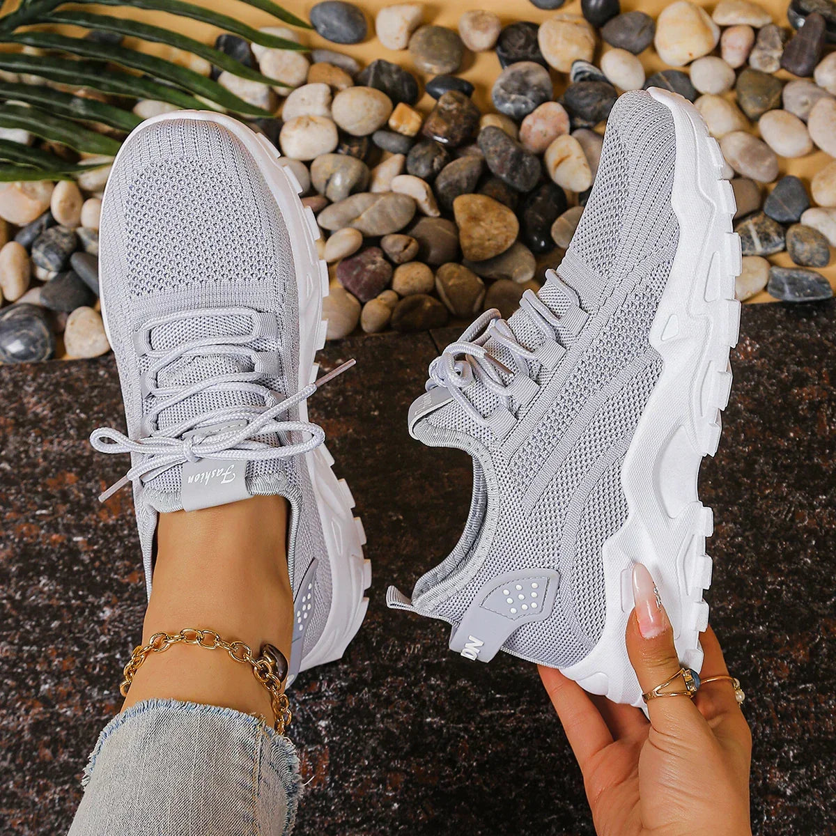 Altezza | Tenis de Plataforma Blancos