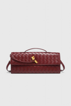 Melanie | Bolso de Mano para Mujer con Moño Dorado