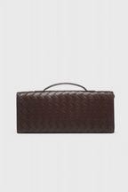 Melanie | Bolso de Mano para Mujer con Moño Dorado