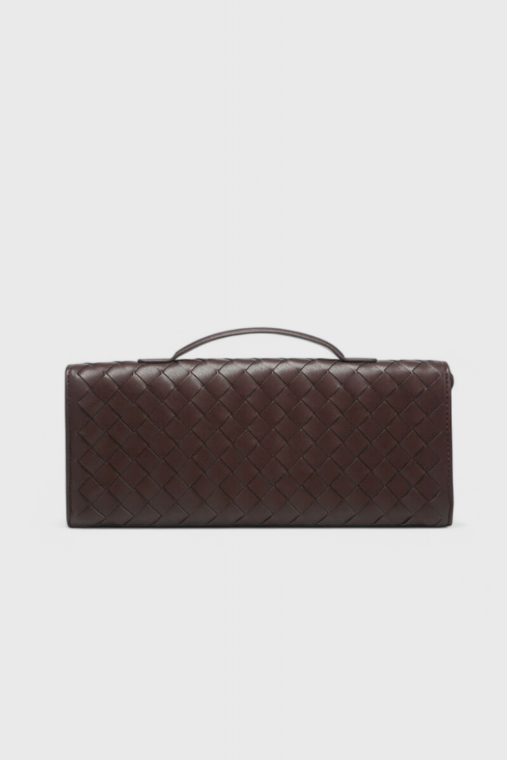 Melanie | Bolso de Mano para Mujer con Moño Dorado