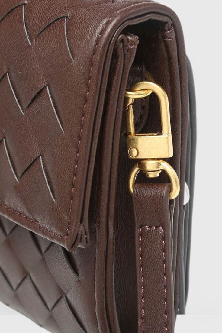Melanie | Bolso de Mano para Mujer con Moño Dorado